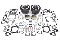 HARLEY 110 CI Zylinder-Kit Schwarz Passend für 2007-2017 FXST, 2007-2017 FLST, 2007-2017 FXD, 2007-2016