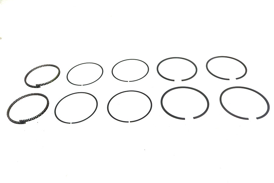 HARLEY 74 Zoll Kolbenringsatz .060 Übermaß Passend für 1954-1977 FL, 1971-1977 FX,