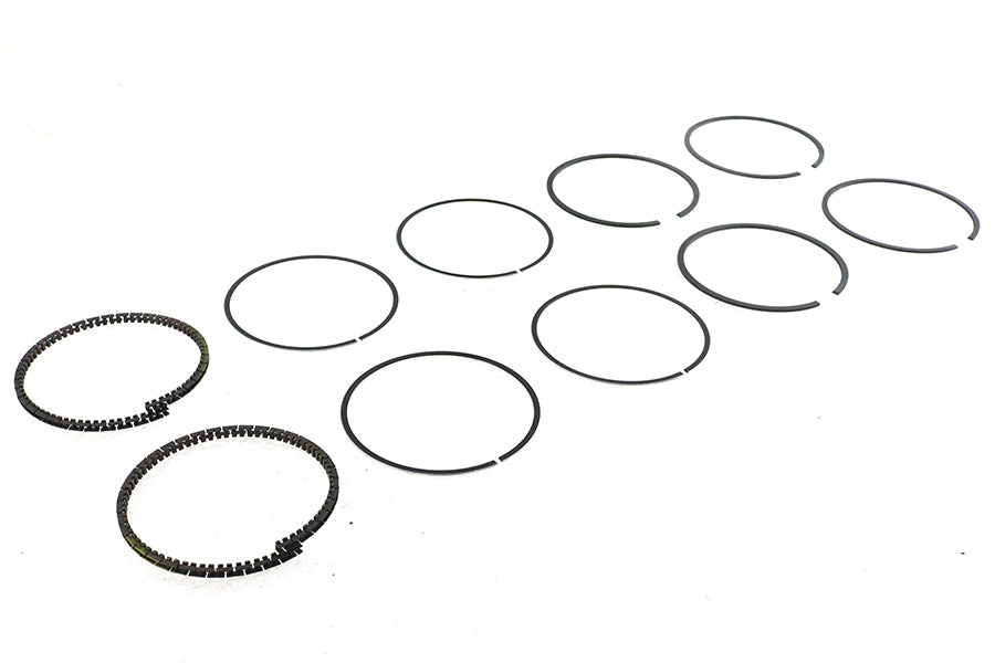 HARLEY 74 Zoll Kolbenringsatz .060 Übermaß Passend für 1954-1977 FL, 1971-1977 FX,
