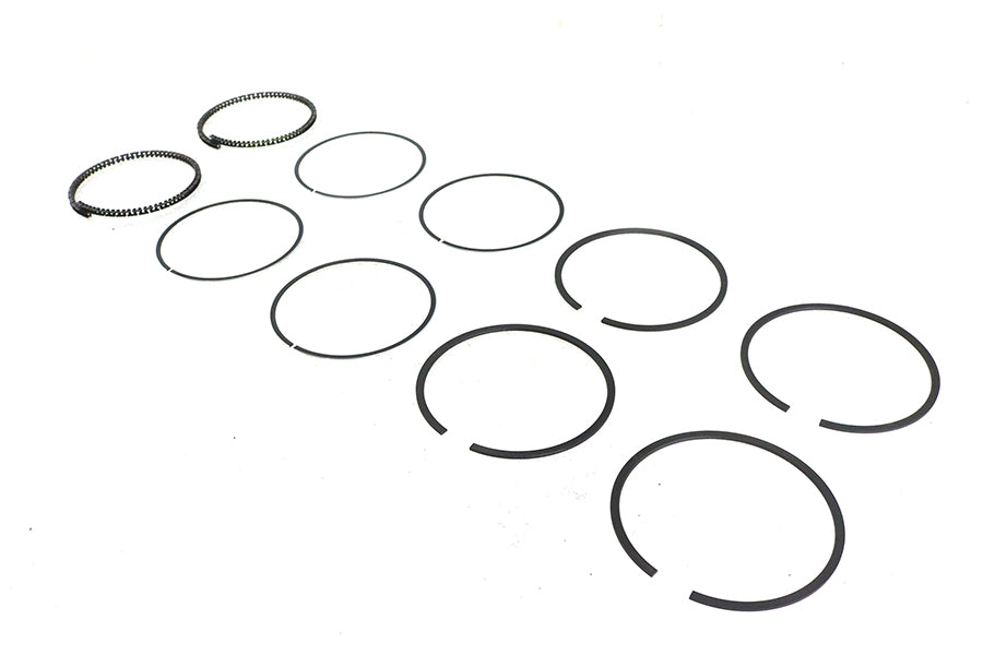 HARLEY 74 Zoll Kolbenringsatz .060 Übermaß Passend für 1954-1977 FL, 1971-1977 FX,