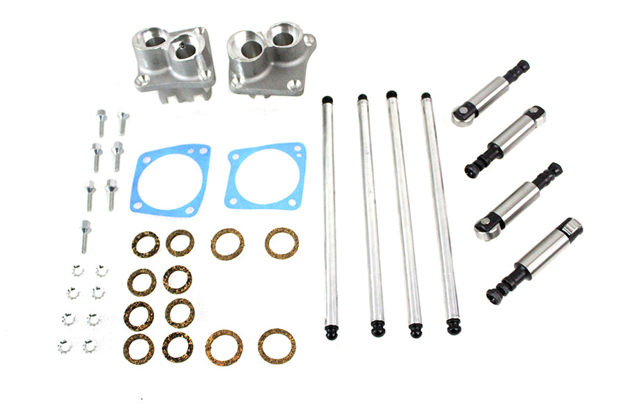 HARLEY OE Style Panhead Stößelgehäuse und Stößel-Kit passend für 1948-1952 FL,