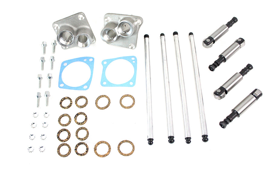 HARLEY OE Style Panhead Stößelgehäuse und Stößel-Kit passend für 1948-1952 FL,