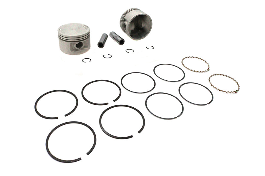 Nachbau 1200cc 3-1/2 Zoll Kolbensatz .010 Übermaß