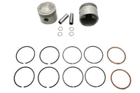 HARLEY 74 Zoll Overhead Valve 3-7/16 Zoll Kolbensatz Standardgröße Passend für 1941-1977 FL, 1971-1977 FX