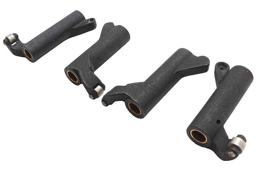 HARLEY Ultima 4140 Roller Rocker Arm Set fits FXST*, FLST, FLT, FXD 1984-2017