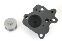 HARLEY Ölpumpenregler-Abdeckungssatz parkerisiert passend für 1941-1947 EL, 1941-1947 FL,