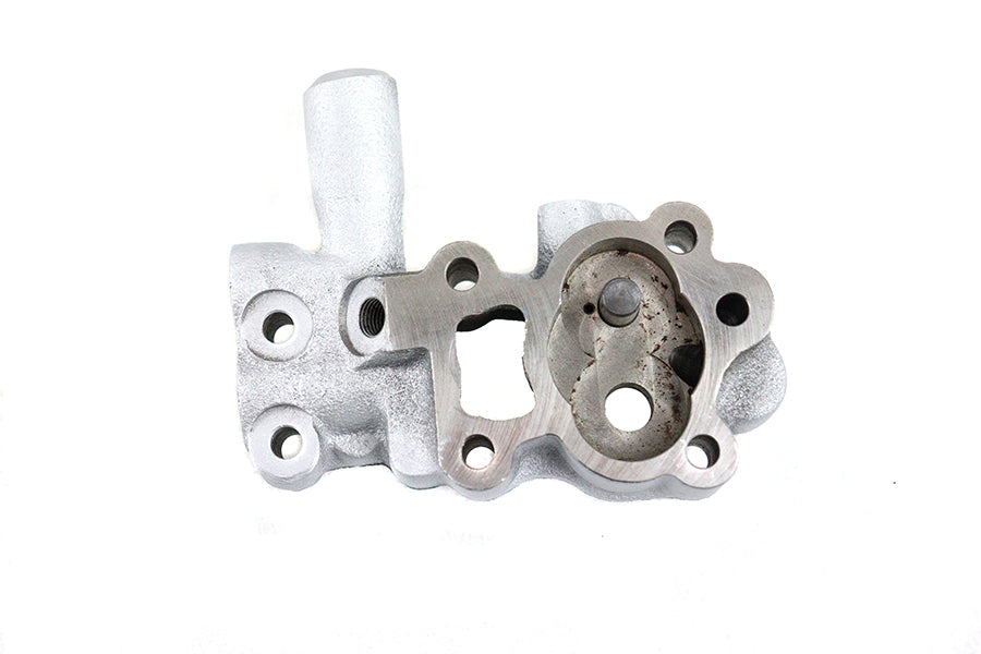 HARLEY Knucklehead Ölpumpengehäuse Silber Passend für 1936–1940 EL,