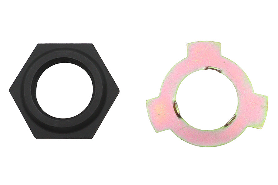 HARLEY Getriebehauptwellenlagermuttern-Kit, passend für 1936-1940 EL, 1941-1984 FL, 1971-1984 FX, 1