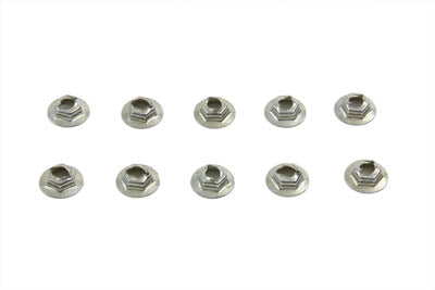 HARLEY Tail Lamp Mount Nuts Fits 1973-1984 FL,   1973-1998 XL,   1973-1984 FX,   1984-1998 FXST,   1