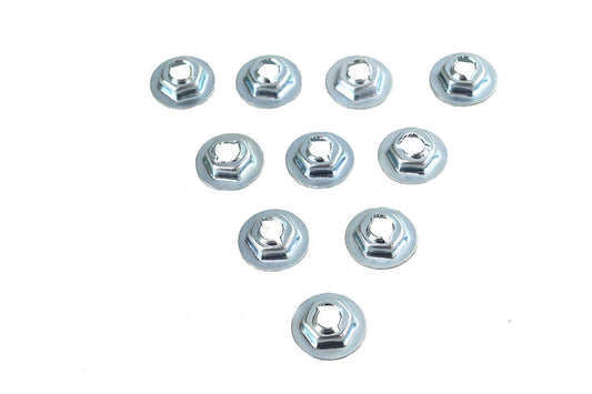 HARLEY Tail Lamp Mount Nuts Fits 1973-1984 FL,   1973-1998 XL,   1973-1984 FX,   1984-1998 FXST,   1