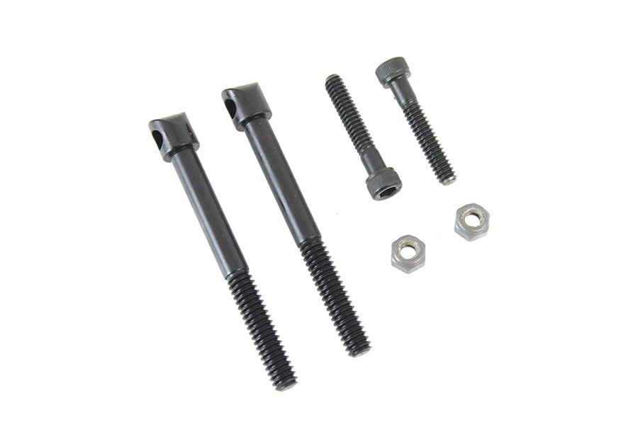 HARLEY 45 Zoll Batteriegehäuseoberbolzen-Kit passend für 1937-1952 W,