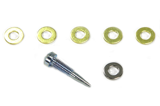 HARLEY Replica Oil Pump Adjuster Screw Kit fits 1932-1934 VL,   1936-1940 EL,   1941-1954 FL,   1932-1952 W,