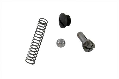 HARLEY Ölpumpen-Bypass-Kit parkerisiert, passend für 1937–1940 EL, 1941–1953 FL,