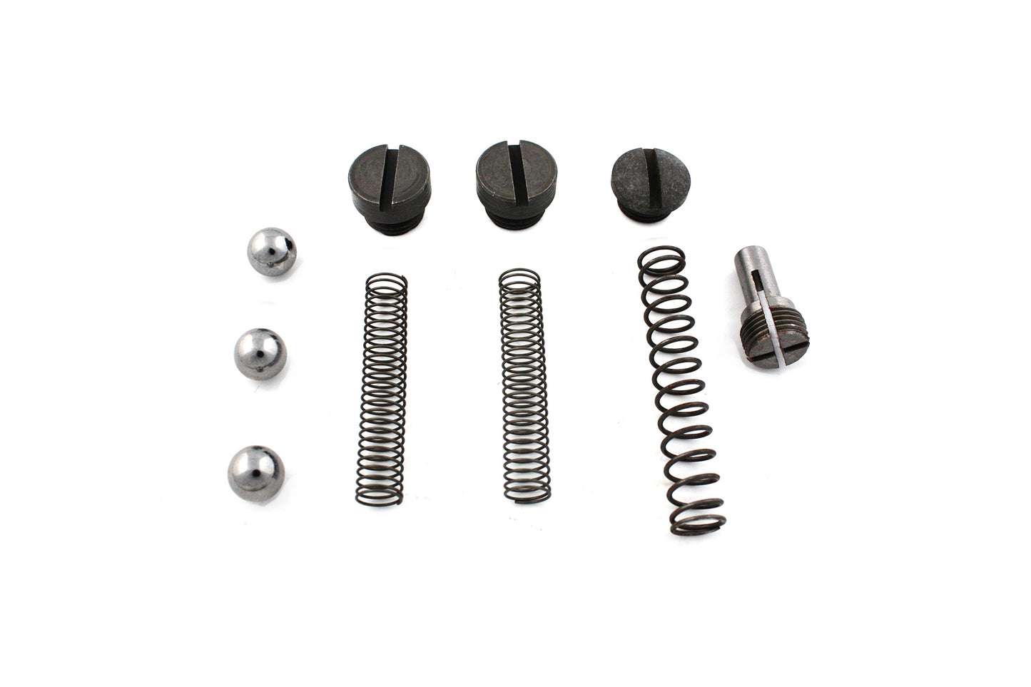HARLEY Ölpumpen-Bypass-Ventil-Kit Passend für 1933-1936 VL, 1937-1948 UL, 1941-1952 WL, 1941-1973 G,