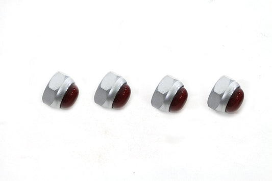 HARLEY Satin Rocker Arm Shaft End Caps fits 1966-1984 FL,  1971-1984 FX,  1980-1983 FLT,  1982-1983 FXR,  1957-1985 XL,