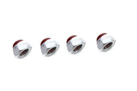 HARLEY Satin Rocker Arm Shaft End Caps fits 1966-1984 FL,  1971-1984 FX,  1980-1983 FLT,  1982-1983 FXR,  1957-1985 XL,