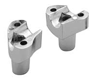 Custom Chrome HARLEY CHR 2  RISERS FL&FXST/FXR86-96