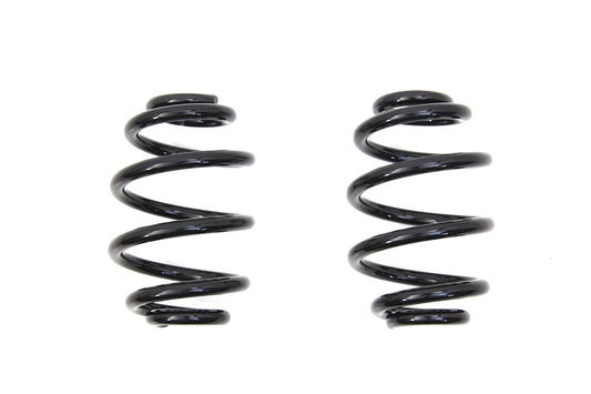 HARLEY Black 3 inch Seat Spring Set fits 0-  Custom,