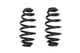 HARLEY Black 5 inch Seat Spring Set fits 0-  Custom,