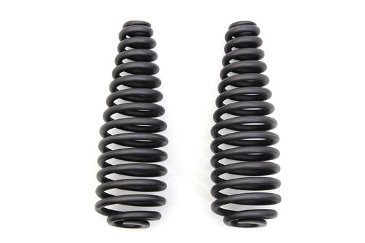 HARLEY Black 6 inch Seat Spring Set fits 0-  Custom,