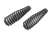 HARLEY Black 6 inch Seat Spring Set fits 0-  Custom,