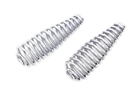 HARLEY Chrome 6 inch Seat Spring Set fits 0-  Custom,