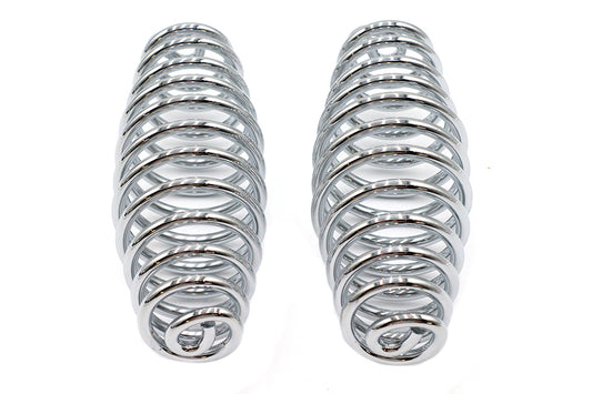 HARLEY Chrome 7-1/8 inch Seat Spring Set Fits 0-  Custom, application