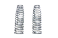 HARLEY Chrome Upper Spring Fork Springs fits 1988-2006 FXSTS,  1997-2005 FLSTS,