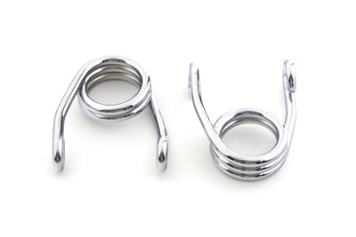 HARLEY Chrome 2 inch Hair Seat Spring Set fits 0-  Custom,