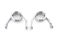 HARLEY Chrome 3-1/2 inch Hair Seat Spring Set fits 0-  Custom,