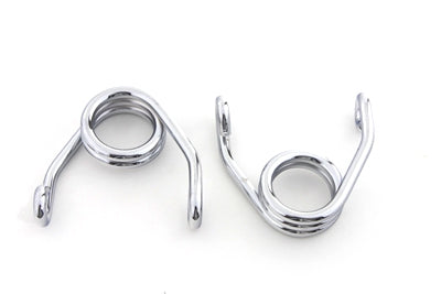 HARLEY Chrome 3-1/2 inch Hair Seat Spring Set fits 0-  Custom,