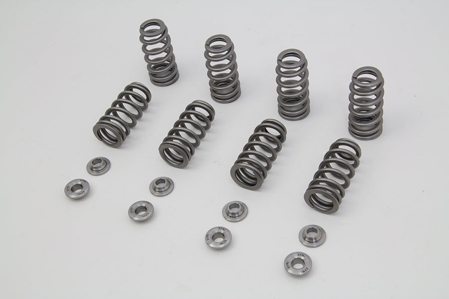 HARLEY M8 Valve Spring Kit with Titanium Retainers fits 2017-UP FLT,