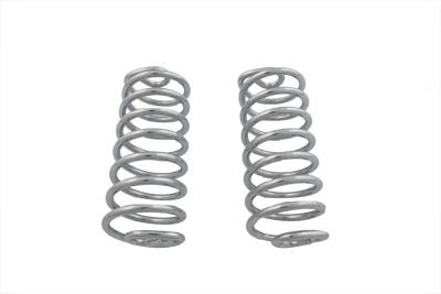 HARLEY Chrome 5 inch Seat Spring Set fits 1965-1980 FLH,