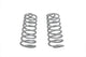 HARLEY Chrome 5 inch Seat Spring Set fits 1965-1980 FLH,