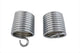 HARLEY Auxiliary Seat Chrome Spring Set fits 1958-1964 FL,