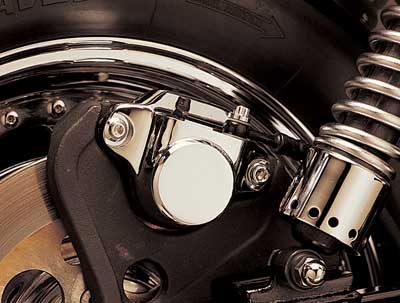 Custom Chrome HARLEY CHR.REAR BRAKE CALIPR L87-1999
