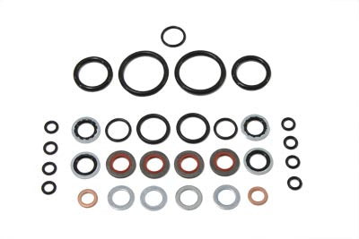 HARLEY Luftregulierungs-O-Ring-Gabel-Kit passend für 1984-1994 FXRT, 1984-UP FLT,
