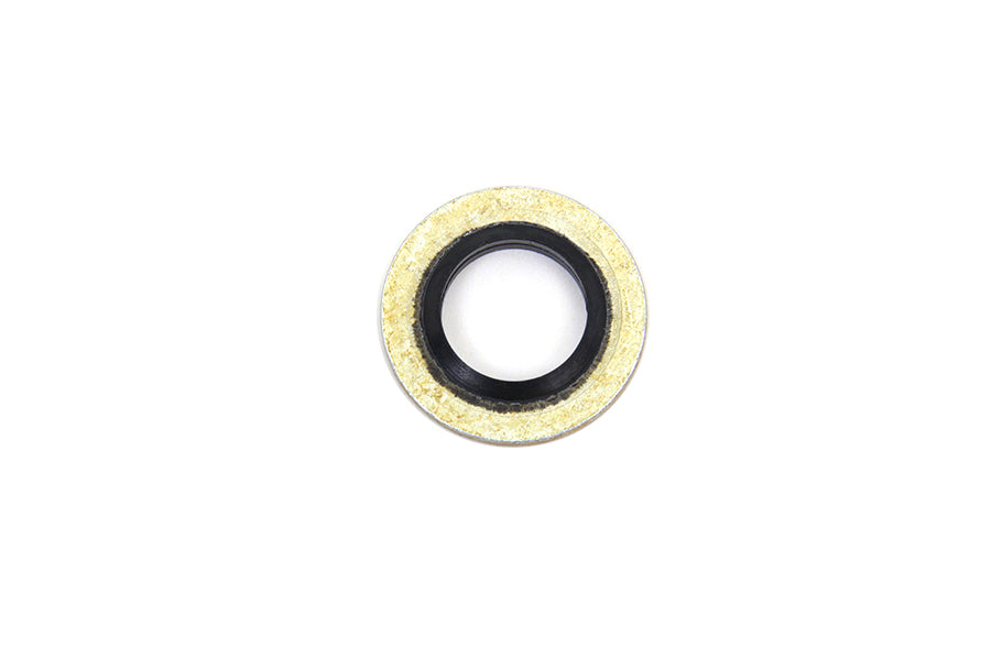 HARLEY Hohlschrauben-Dichtring mit O-Ring 10mm Passend für 1988-2001 FL, 1991-2000 FXD, 1988-2000 XL, 2000