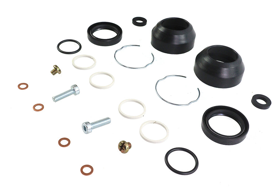 HARLEY Gabeldichtungs-Reparatursatz Passend für 1984-2010 FXST, 1993-2005 FXDWG, 2006-2013 FLT,
