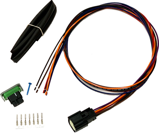 HARLEY NAMZ CUSTOM CYCLE REAR FENDER HRNSS 6-PIN MOLEX W/12-PIN FNDR FASCIA CONN INC  NRFH-02