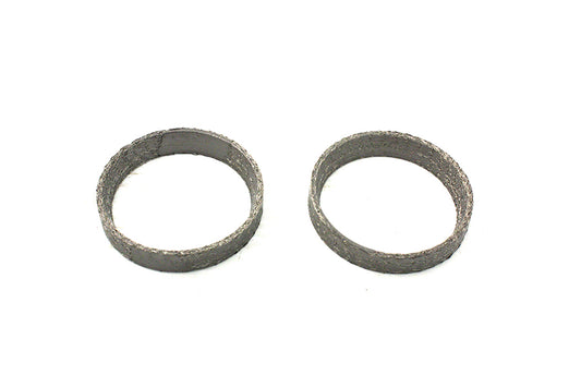 HARLEY V-Twin Exhaust Port Gasket fits 1984-2017 FXST,  1984-UP FLT,  1984-1994 FXR,  1991-2017 FXD,  1986-UP XL,  1986-2017 FLST,