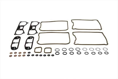 HARLEY Rocker Box Gasket Kit fits 1984-1991 FXST,   1984-1991 FLT,   1986-1991 FLST,   1984-1991 FXR,   1991-  FXD,