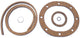 HARLEY V-Twin Outer Primary Cover Gasket Kit fits 1955-1964 FL,