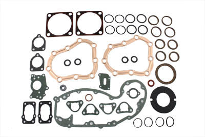 HARLEY 74 Zoll/80 Zoll Seitenventil Motor Dichtungssatz Passend für 1936-1948 UL, 74 und 80 Zoll