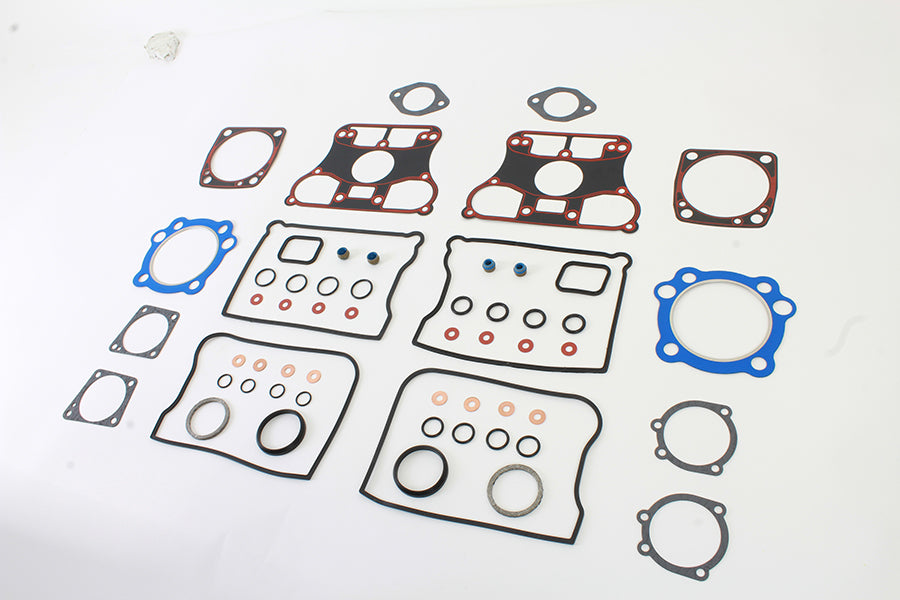 HARLEY Dichtungssatz oben passt für 1984-1991 FXST, 1984-1991 FLT, 1984-1991 FXR, 1986-1991 FLST,