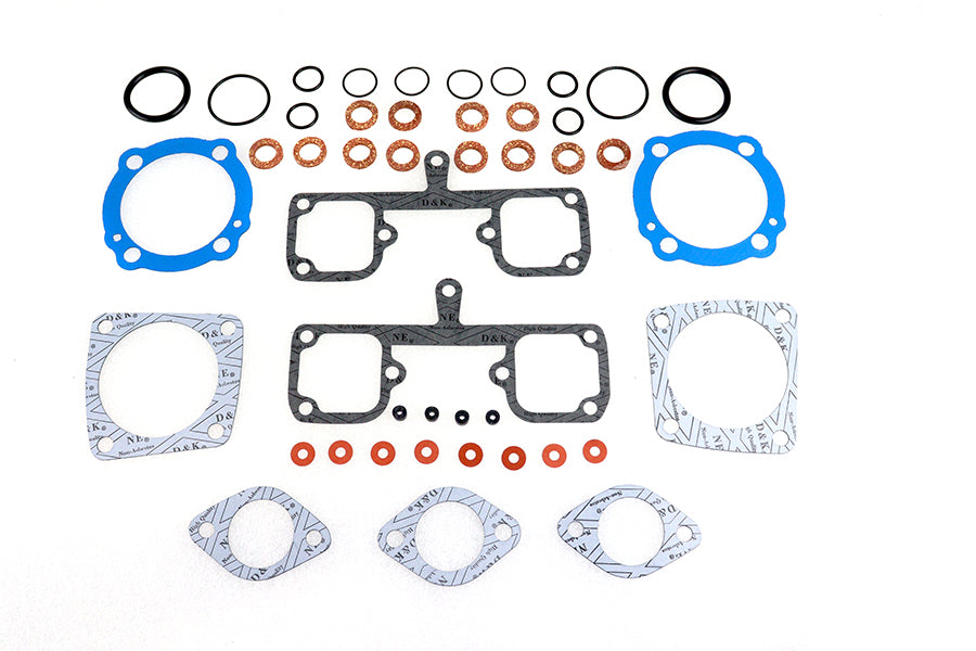 HARLEY V-Twin Top End Gasket Kit fits 1957-1971 XL,