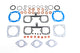 HARLEY V-Twin Top End Gasket Kit fits 1957-1971 XL,