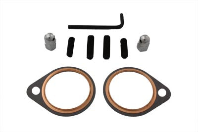 HARLEY Auspuffbolzenmutter- und Dichtungssatz passend für 1966-1984 FL, 1971-1984 FX,