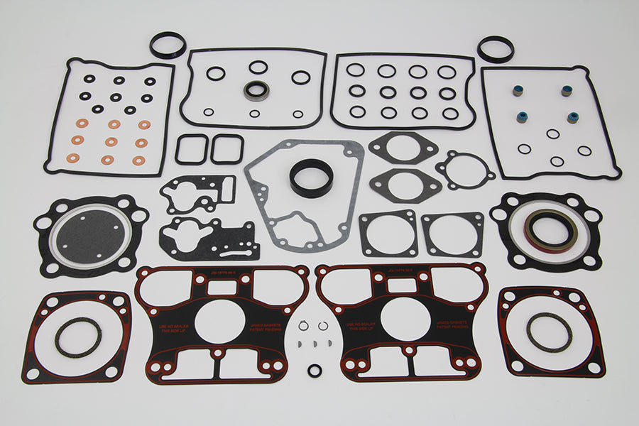 HARLEY James Motordichtungssatz passend für 1984-1991 FXST, 1986-1991 FLST, 1991- FXD, 1984-1991 FLT,