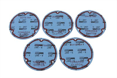 HARLEY V-Twin Derby Cover Dichtung Passend für 1968-1984 FL, 1971-1984 FX, 1984-1998 FXST, 1986-1998 FL
